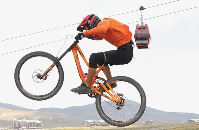 “Erciyes Bike Park” Türkiye'nin İlk Ve Tek Dağ Bisiklet Parkı