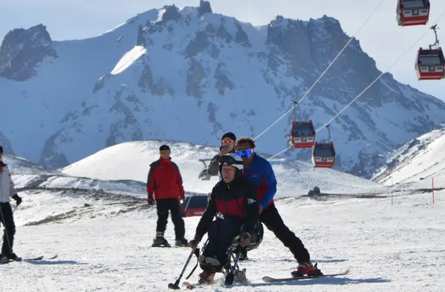 Erciyes Uluslararası Engelliler Kar Festivali Geleneksel Hale Geldi