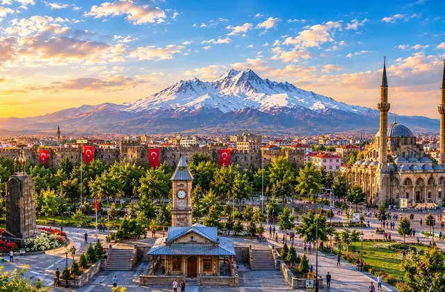 Kayseri'nin Kalbinde 4 Saat: Şehir Merkezi & Tarih Turu