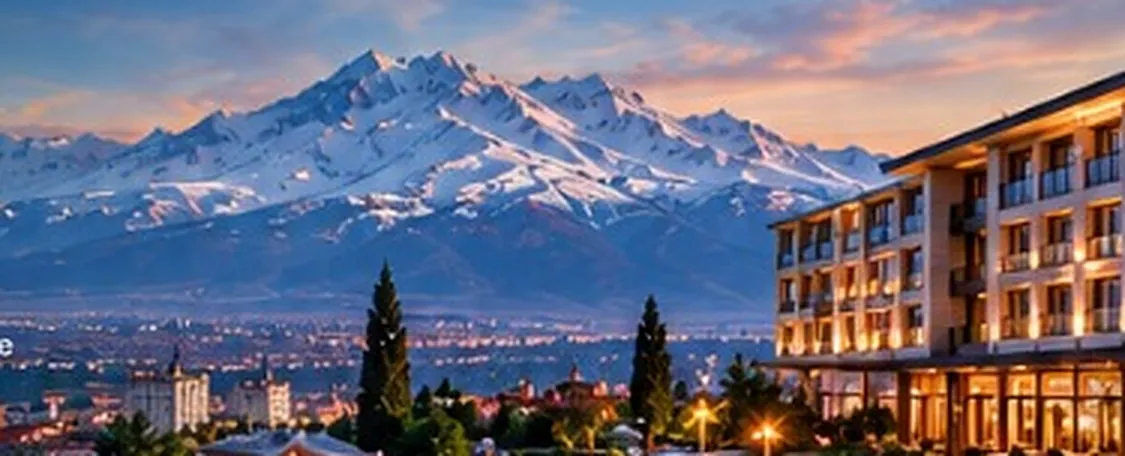 Erciyes manzaralı bir otel